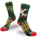 Christmas Donkey Running Socks ¾ Length
