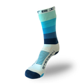 Fading Blue Running Socks ¾ Length