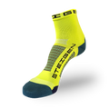 Lime Flash Running Socks ½ Length