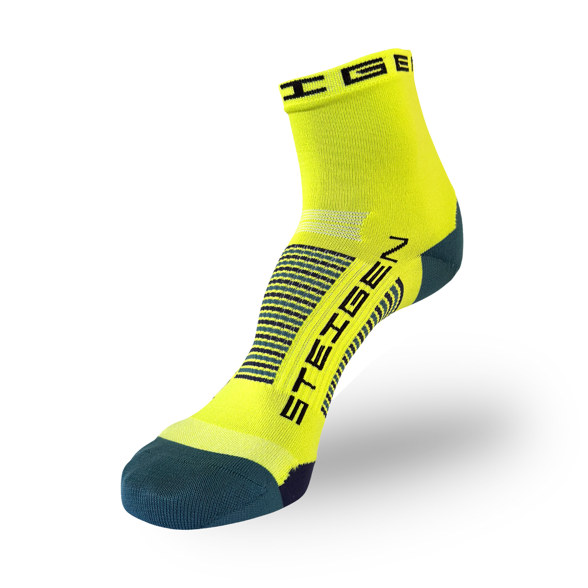 Lime Flash Running Socks ½ Length