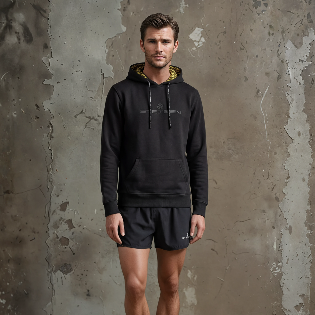 Black Steigen Hoodie – Men’s