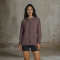 Steigen Brown Shell Windbreaker Jacket – Women’s