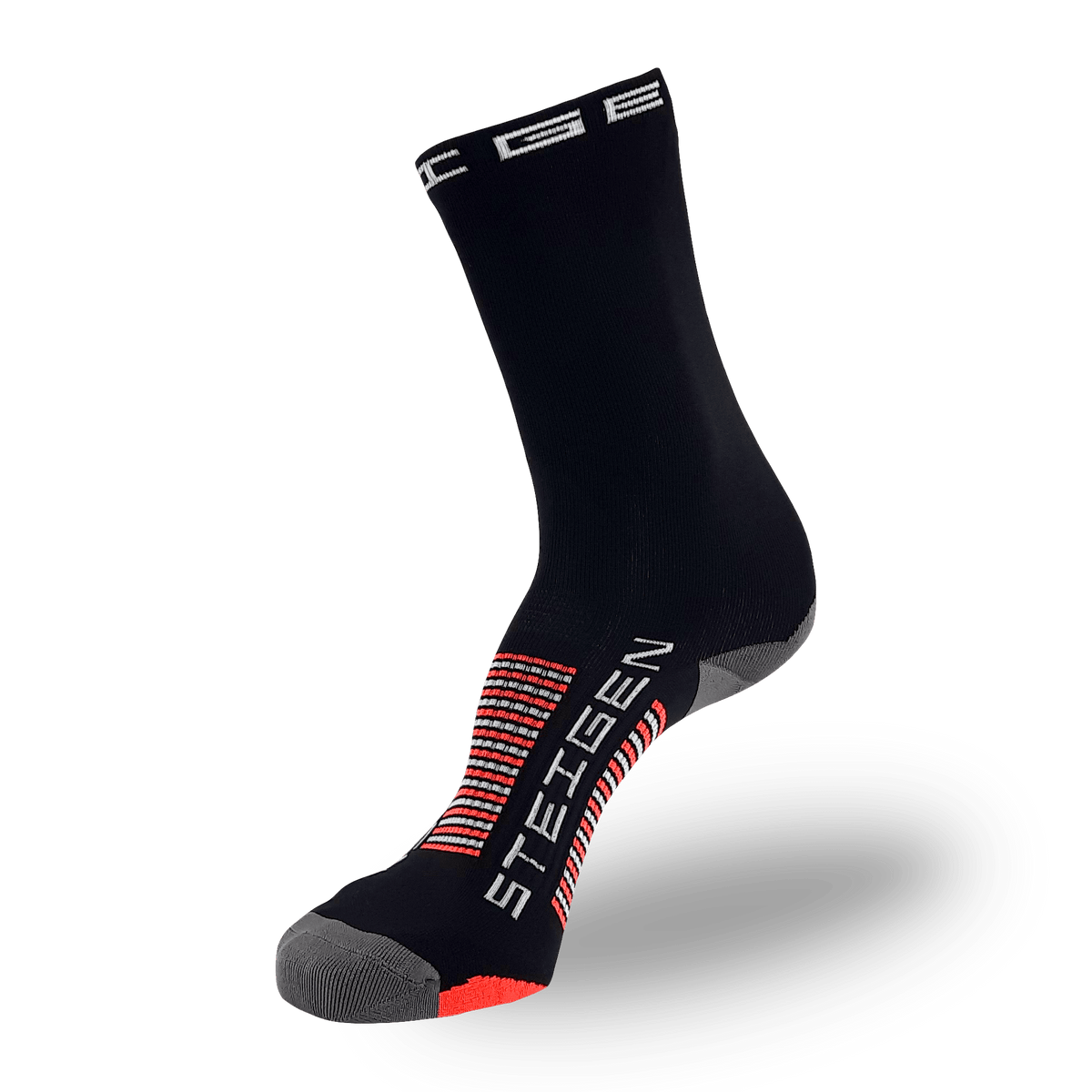 Black Running Socks ¾ Length
