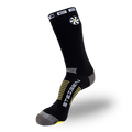 Big Foot (Size 12+ Only) Black Running Socks ¾ Length