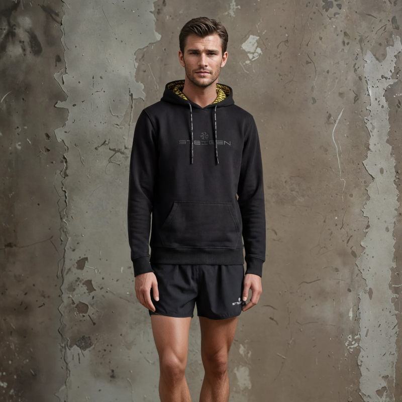 Black Steigen Hoodie – Men’s