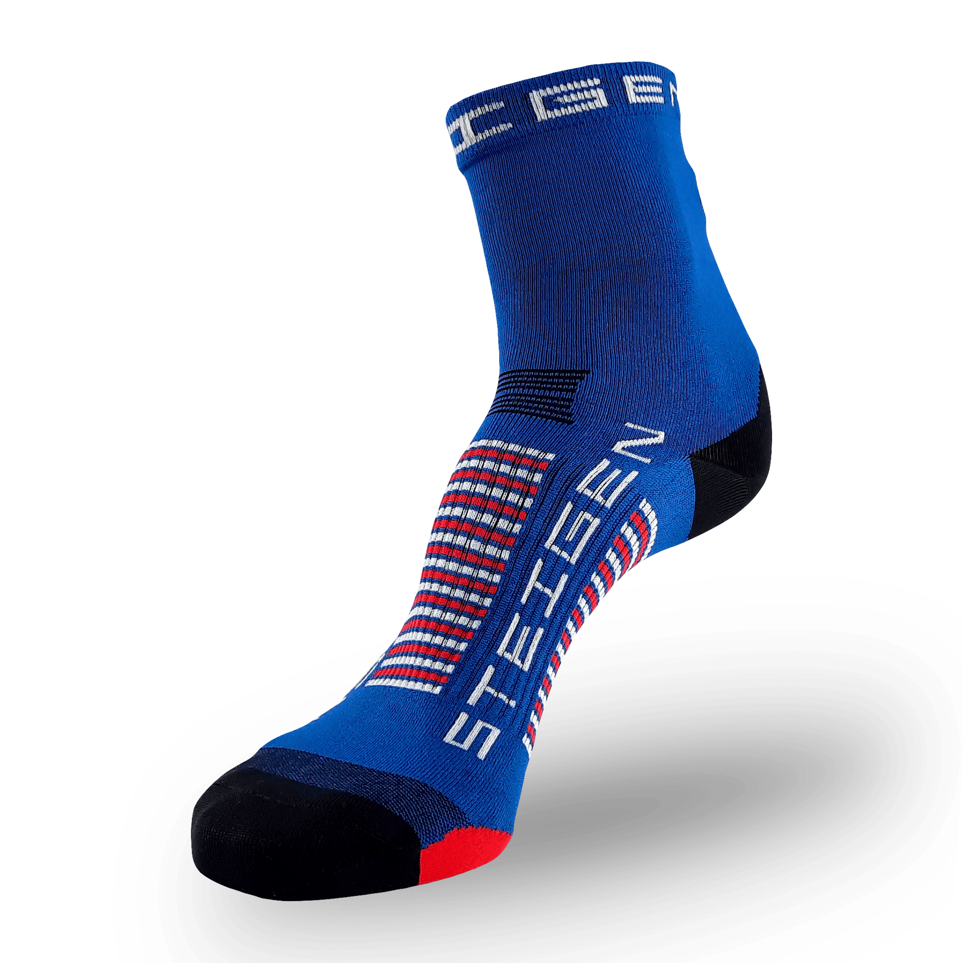Midnight Blue Running Socks ½ Length