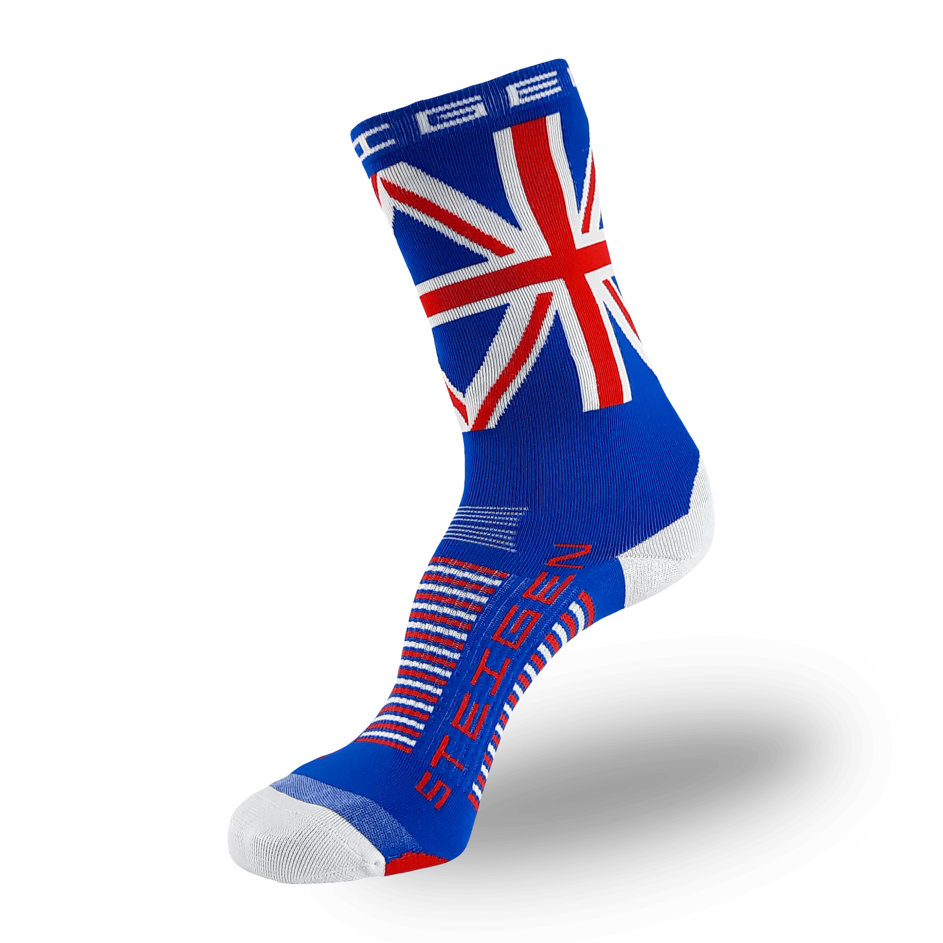 Union Jack Running Socks ¾ Length