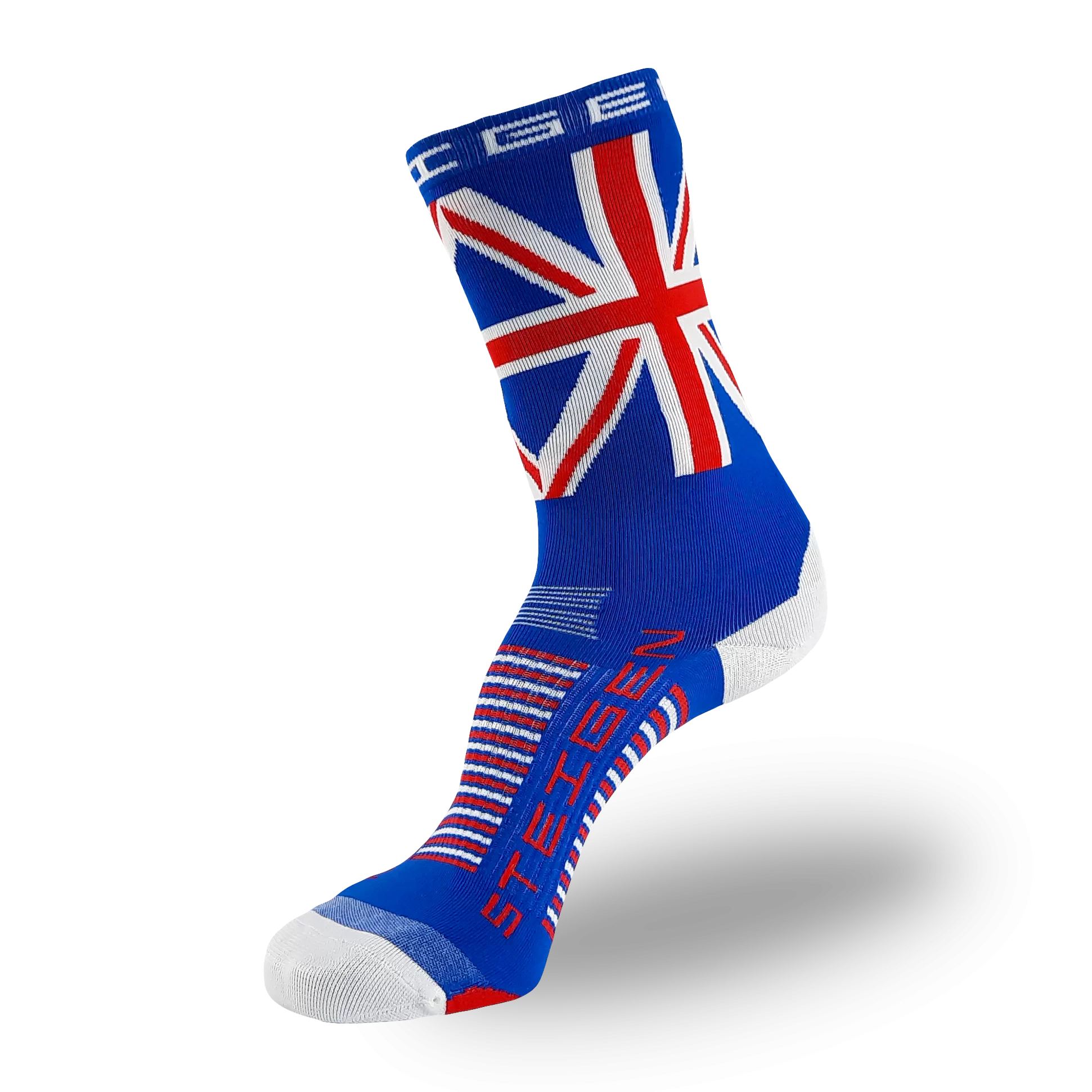 Union Jack Running Socks ¾ Length