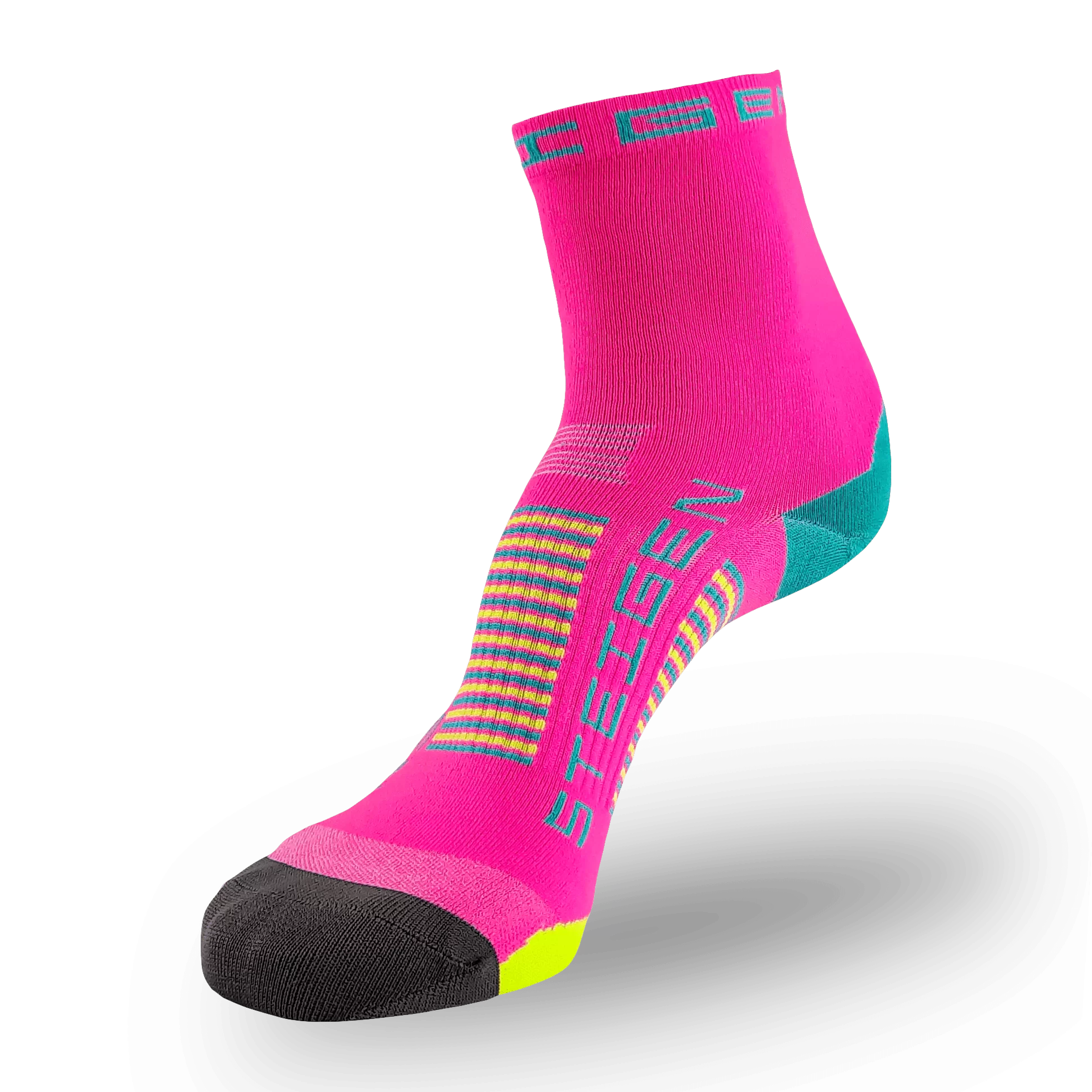 Pink Candy Running Socks ½ Length