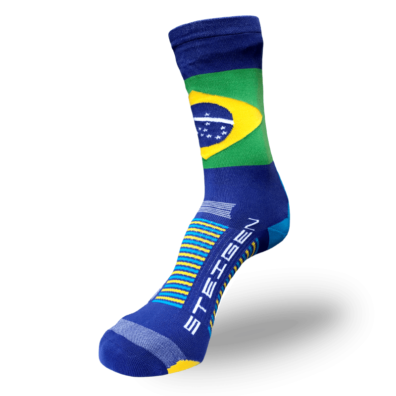 Brazil Running Socks ¾ Length
