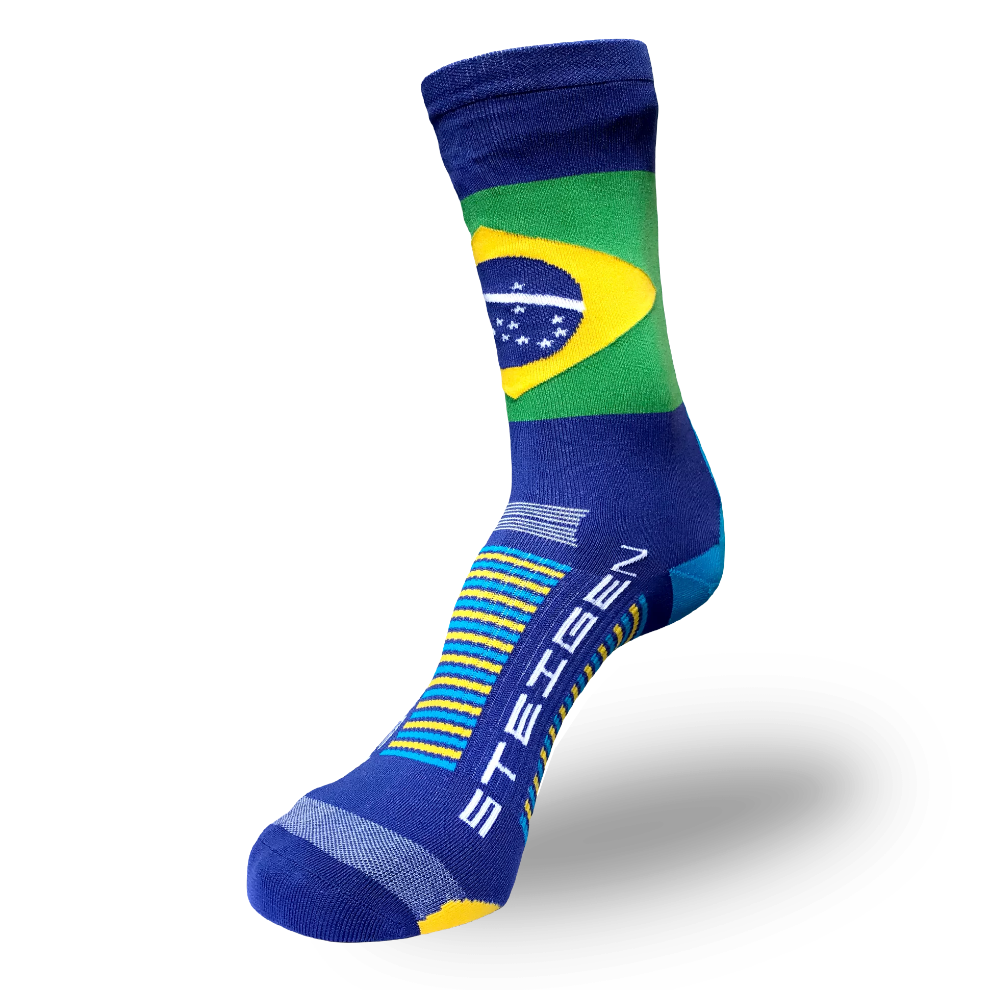 Brazil Running Socks ¾ Length