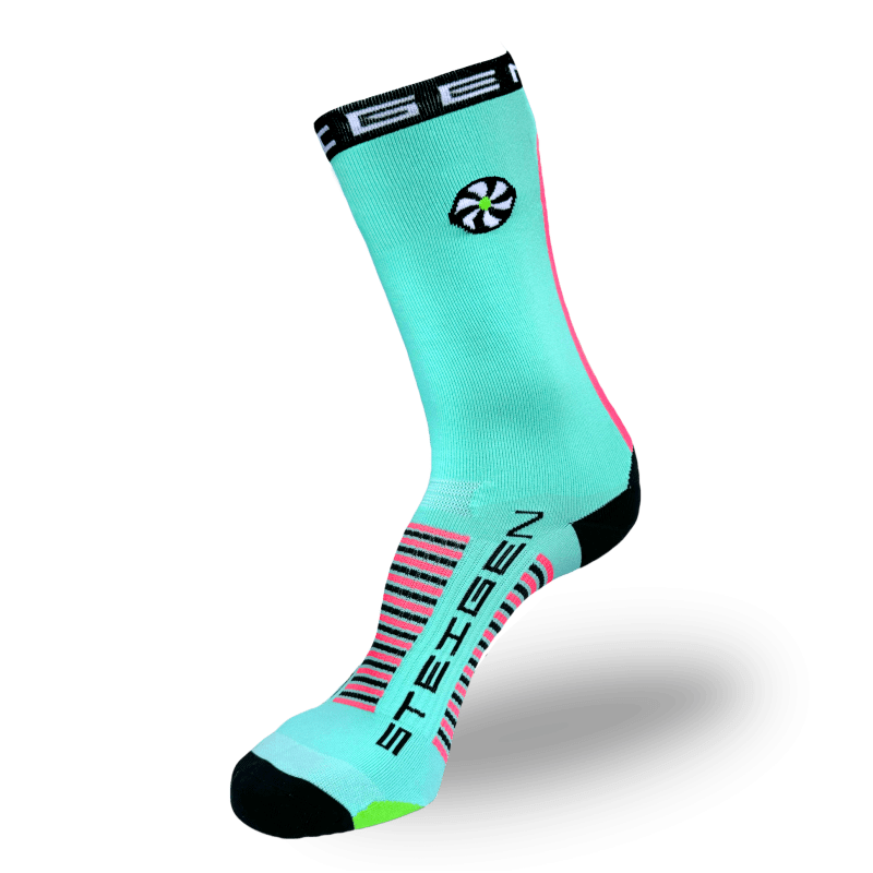 Licorice AllSorts Running Socks ¾ Length