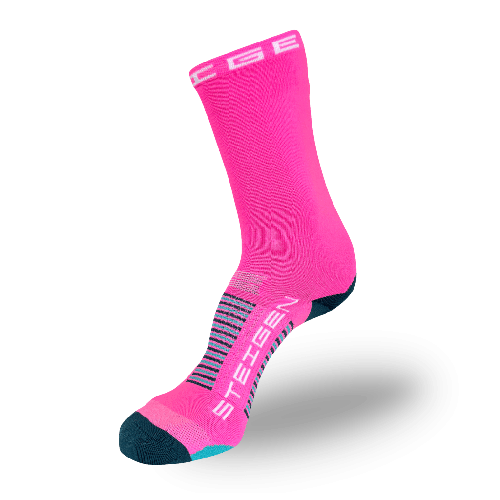 Pink Running Socks ¾ Length