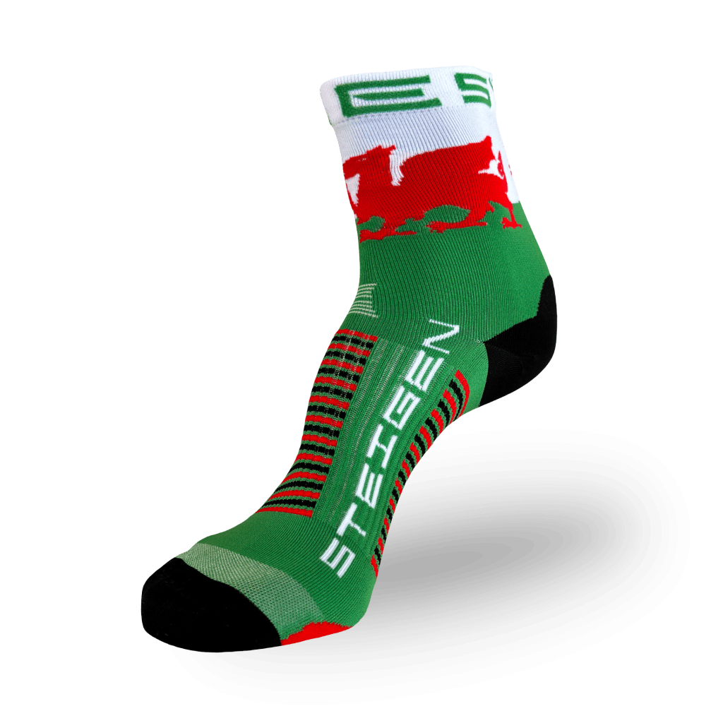 Wales Running Socks ½ Length