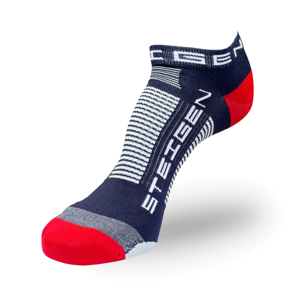Navy Running Socks Zero Length