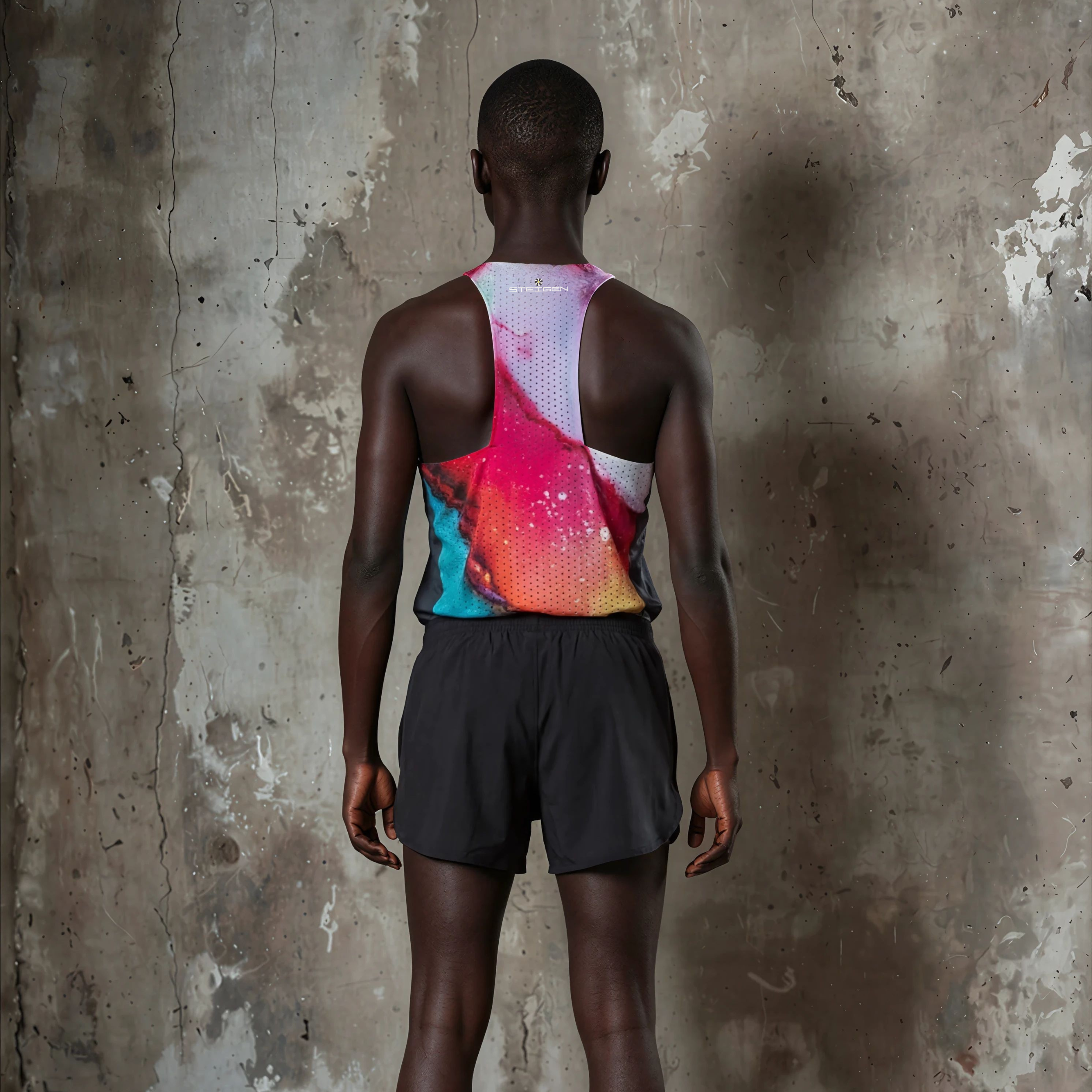 The Watercolour K2Pro Running Singlet - Image 2