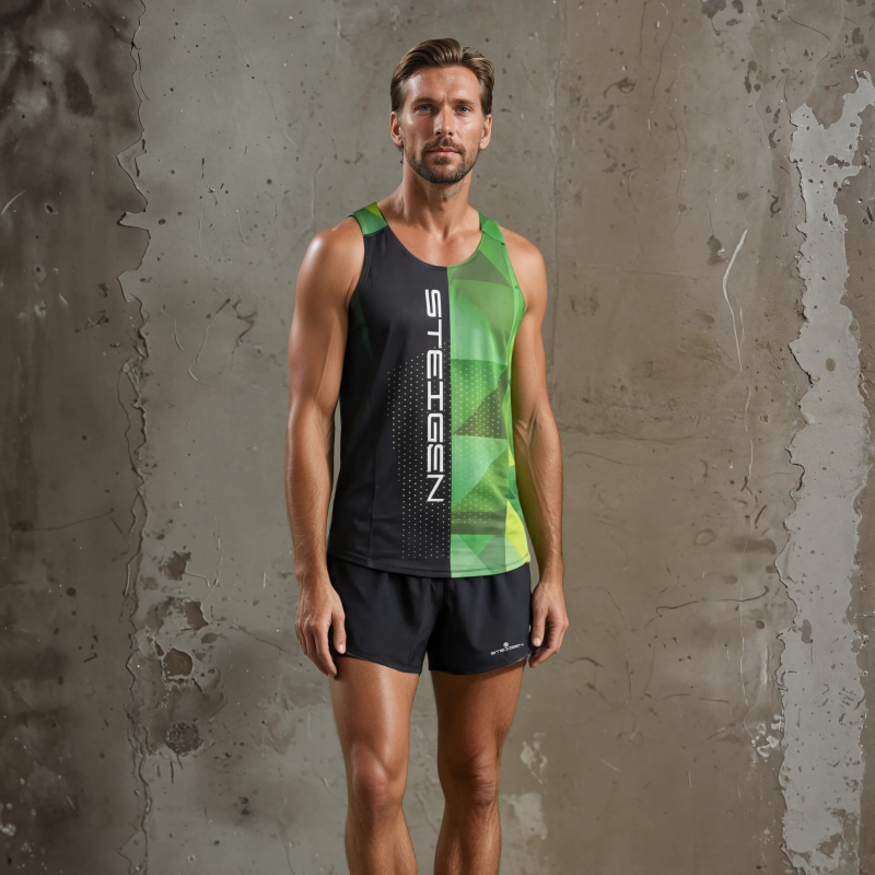 Green Machine K2Pro Running Singlet