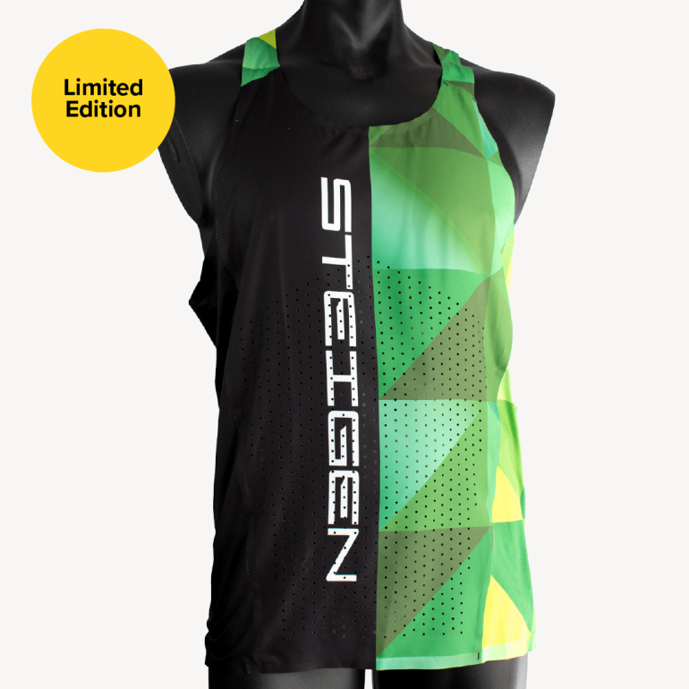 Green Machine K2Pro Running Singlet W