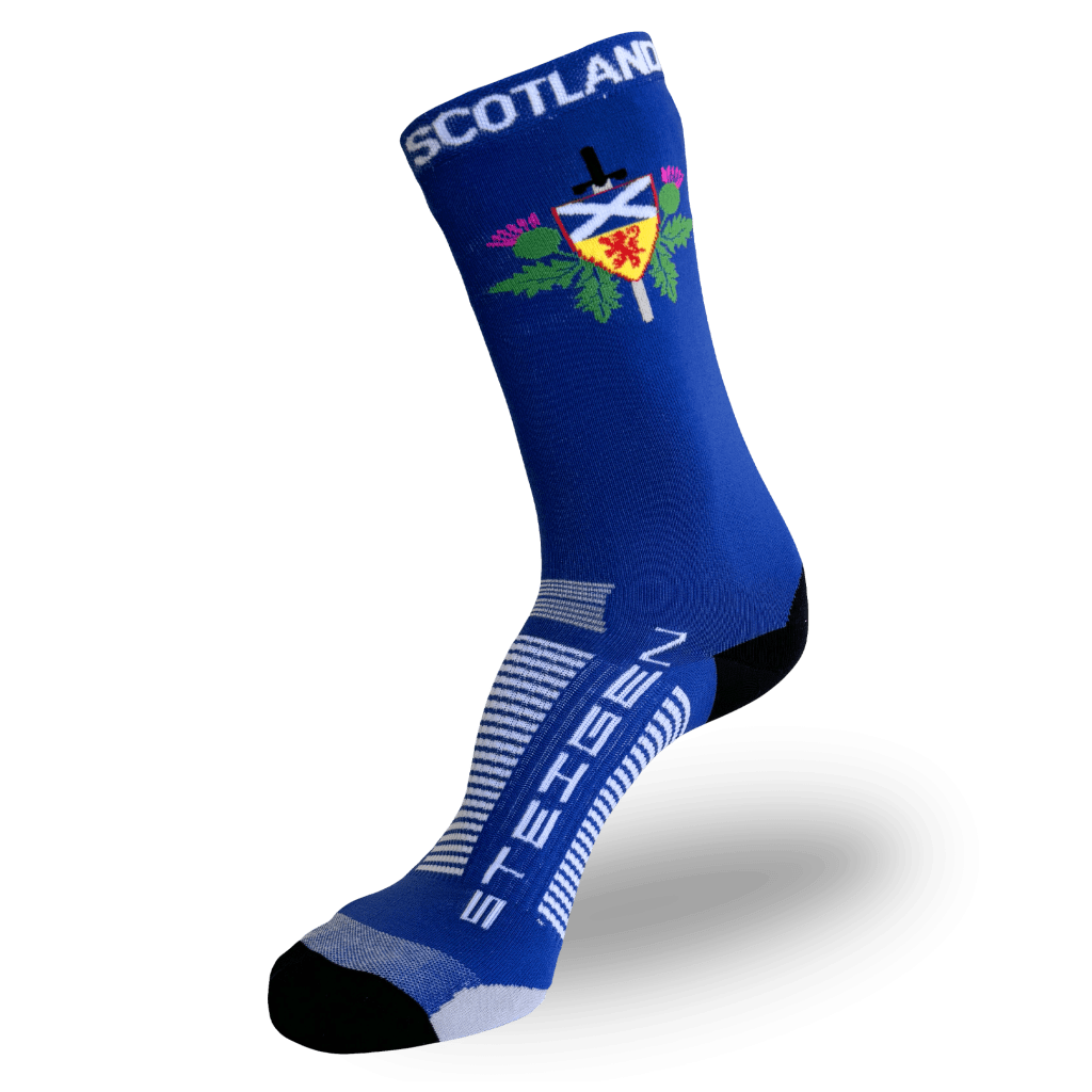 Scotland Running Socks ¾ Length