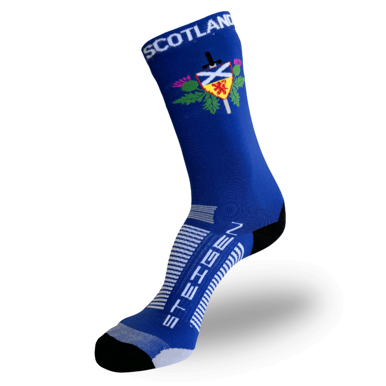 Scotland Running Socks ¾ Length