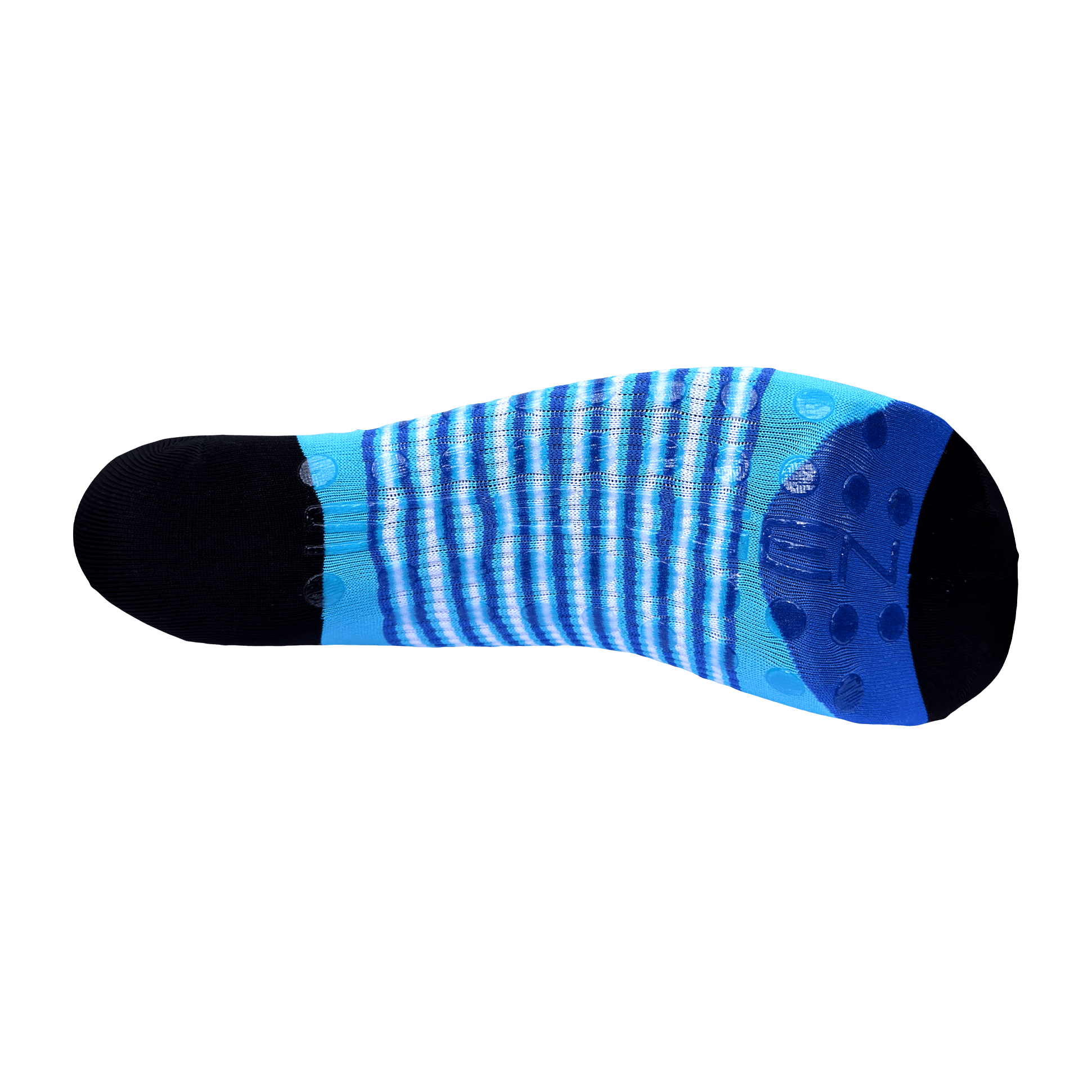 Pilates Socks Breezy Blue ¼ Length - Image 2