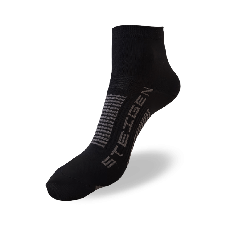 Kids School Black Socks ¼ Length
