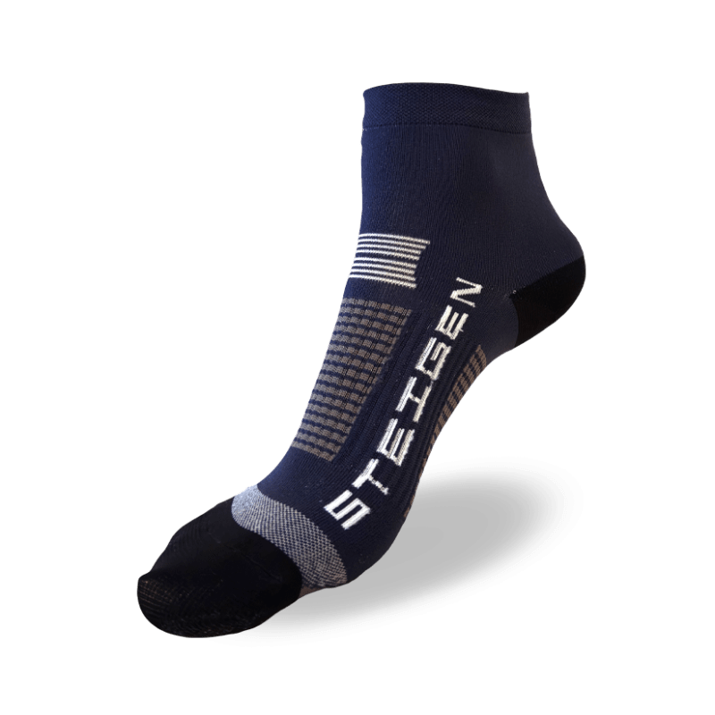 Kids School Navy Socks ¼ Length