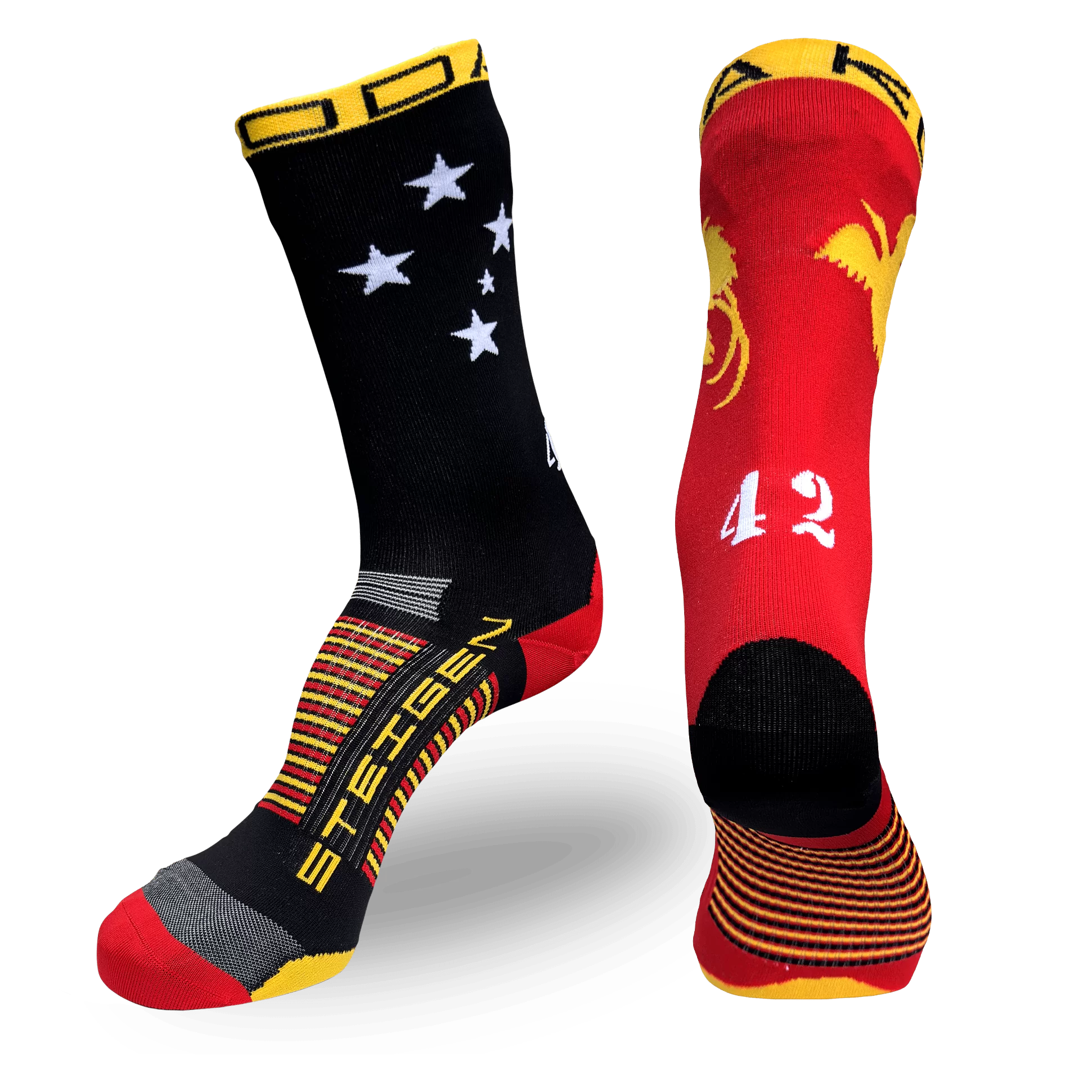 Kokoda 42 Edition Running Socks ¾ Length