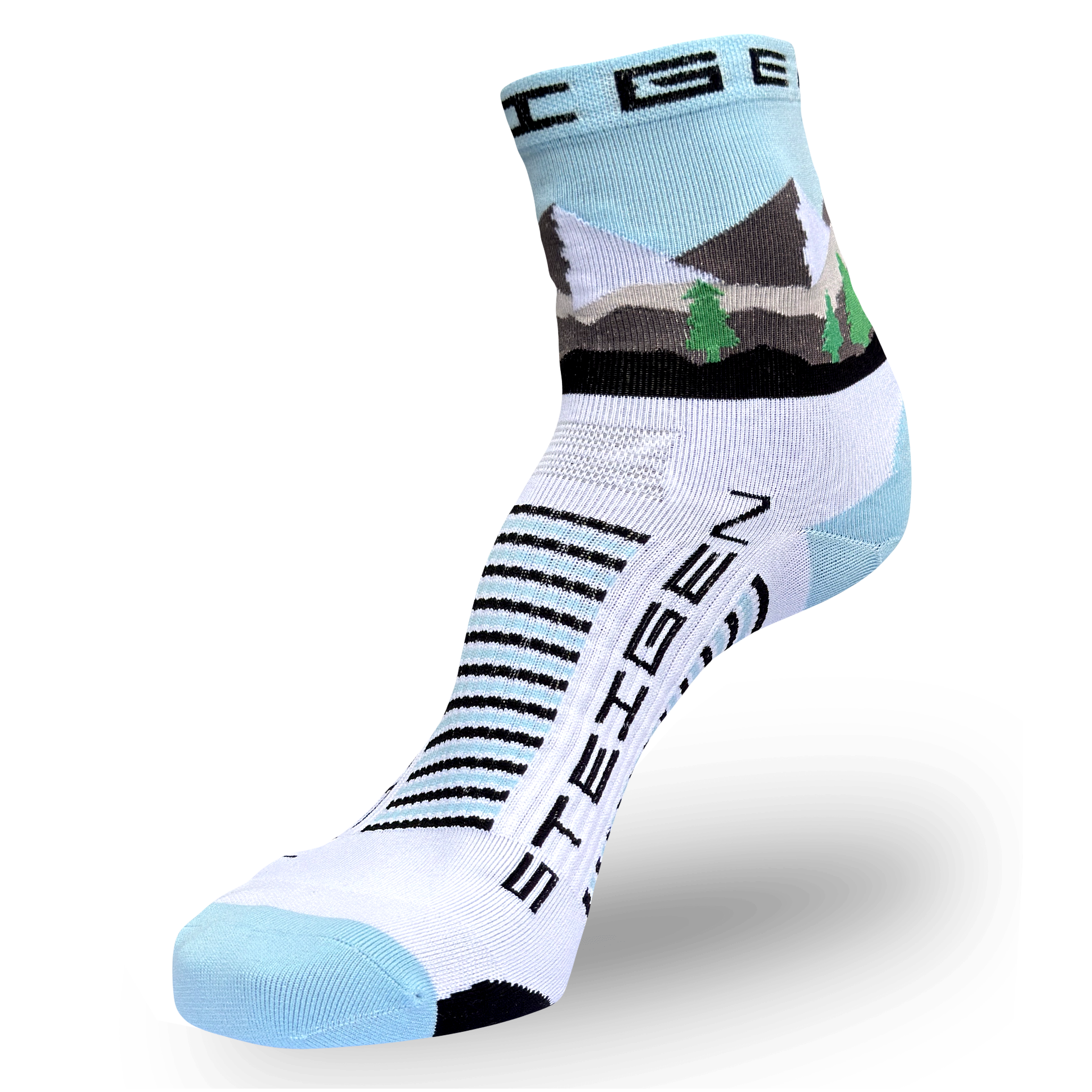 Alpine Ridge Running Socks ½ Length