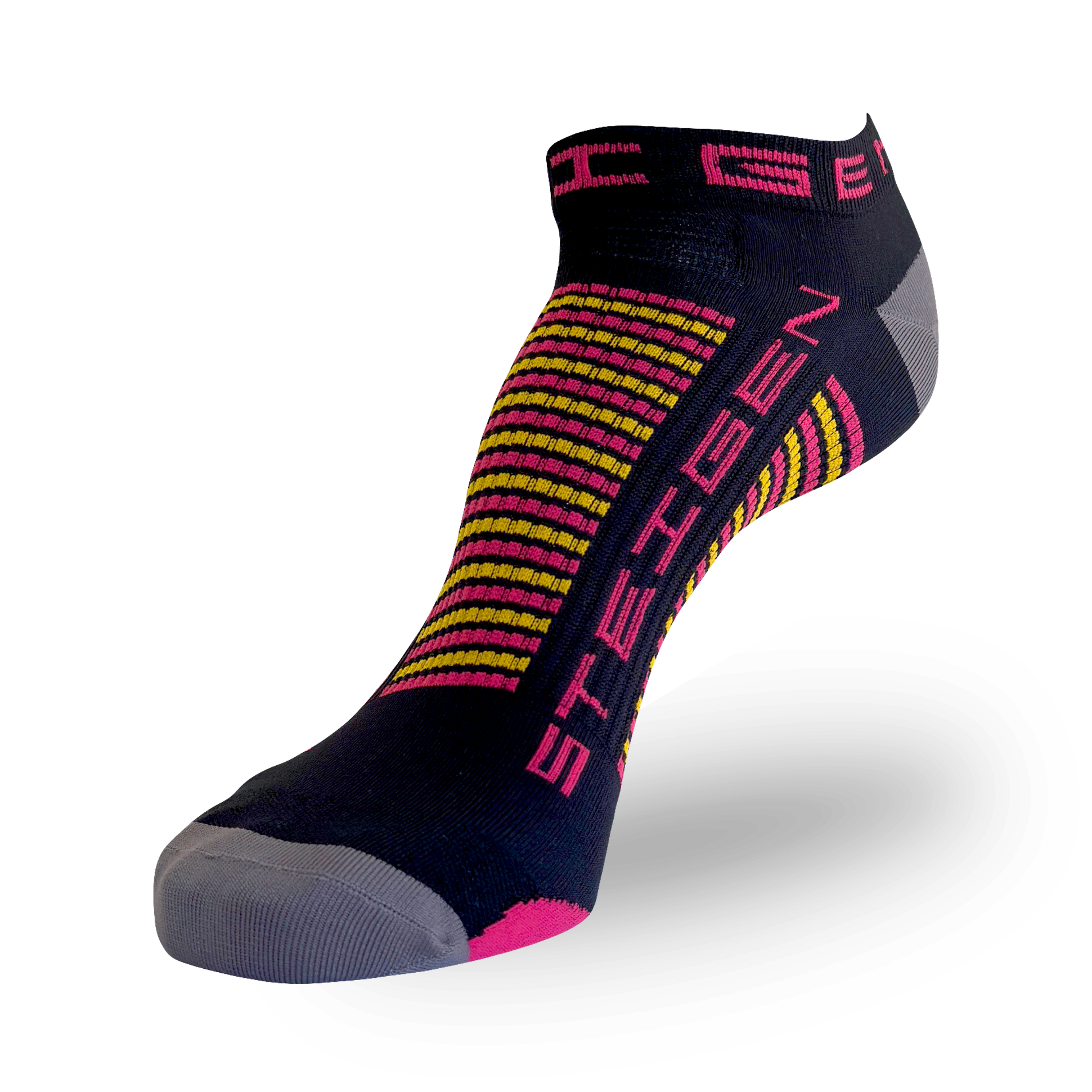 Black Rose Running Socks Zero Length