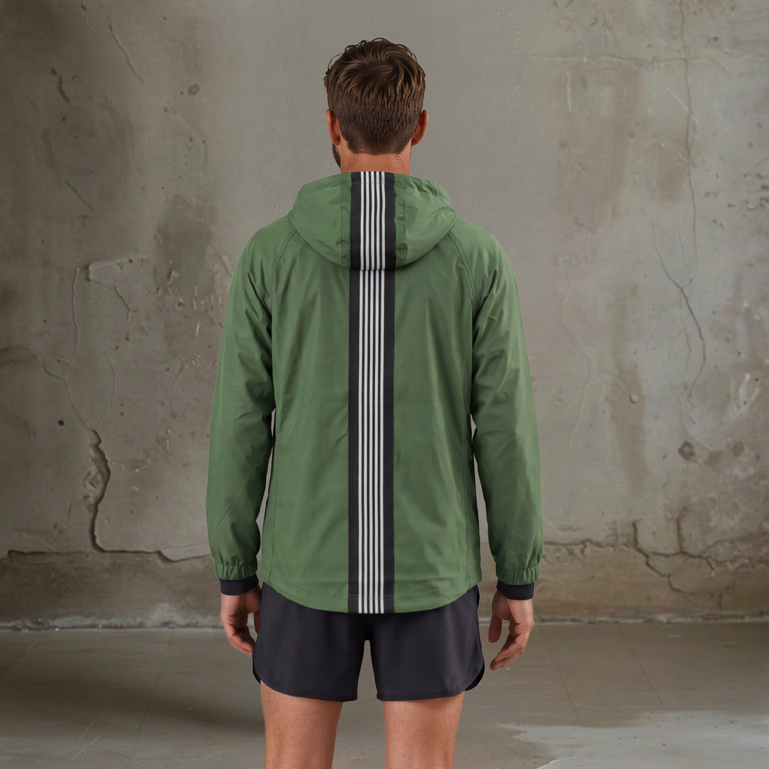 Steigen Green Waterproof Jacket - Image 2