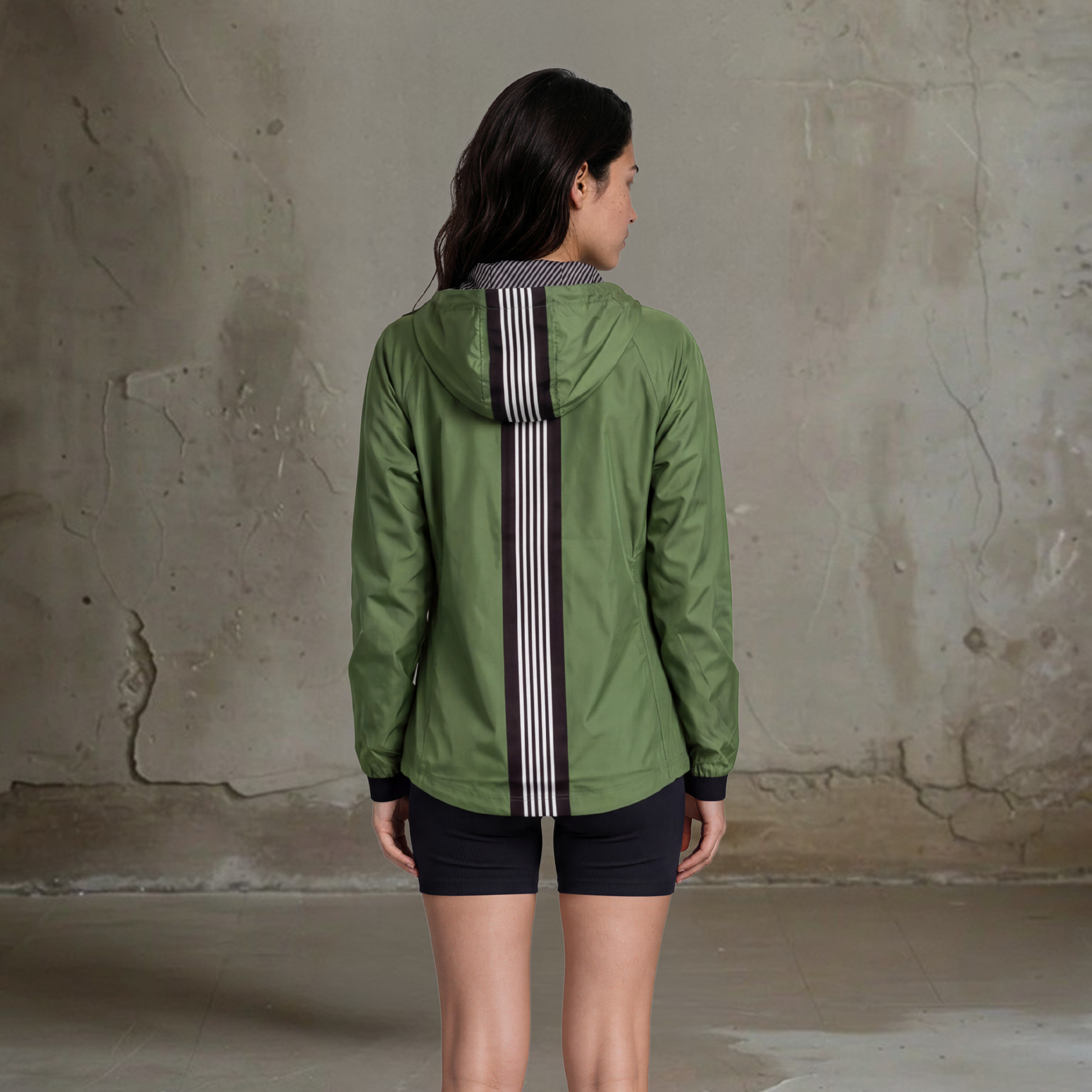 Steigen Green Waterproof Jacket - Image 2