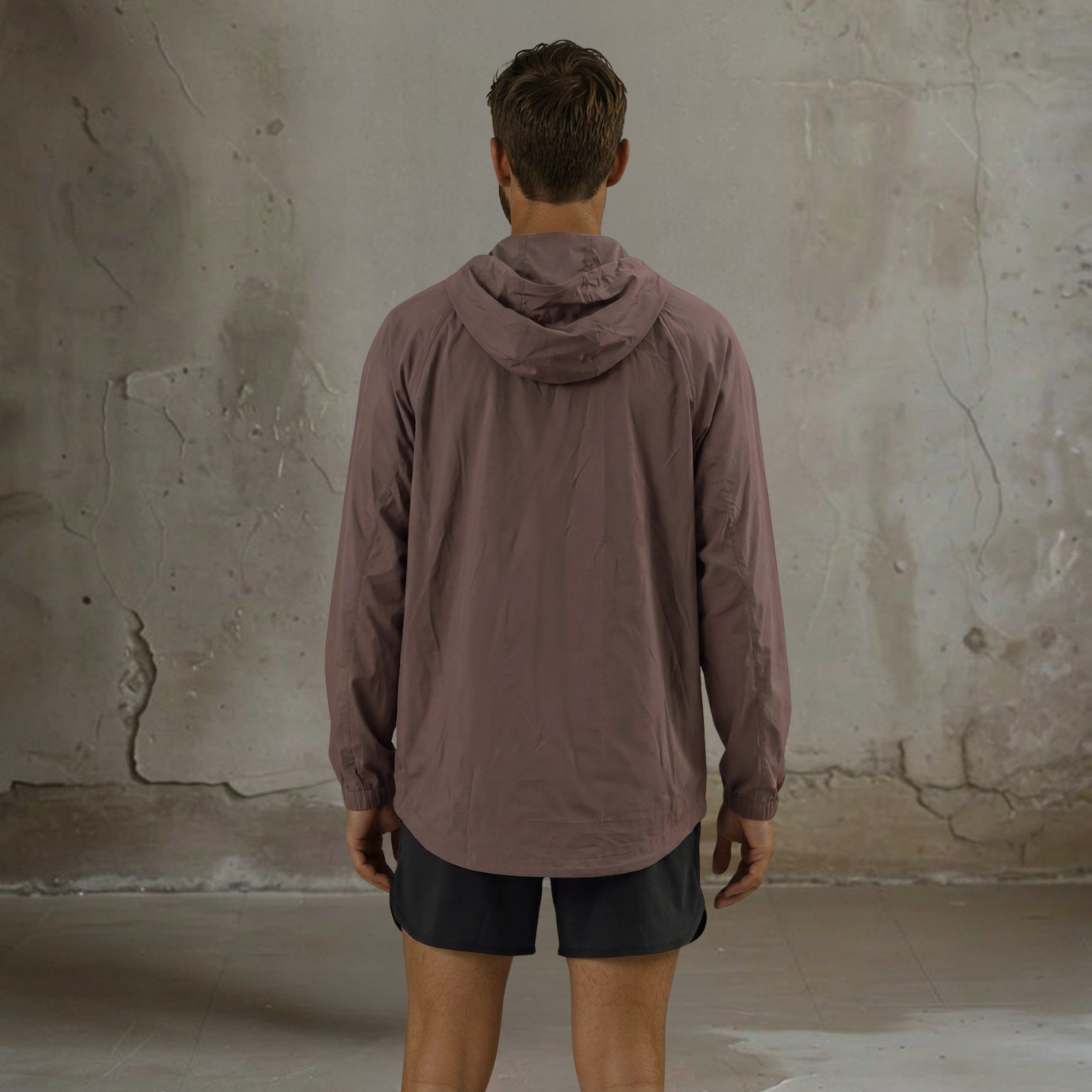 Steigen Brown Shell Windbreaker Jacket - Image 2