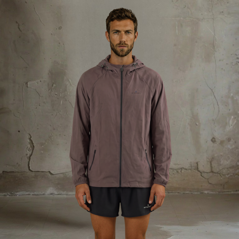 Steigen Brown Shell Windbreaker Jacket