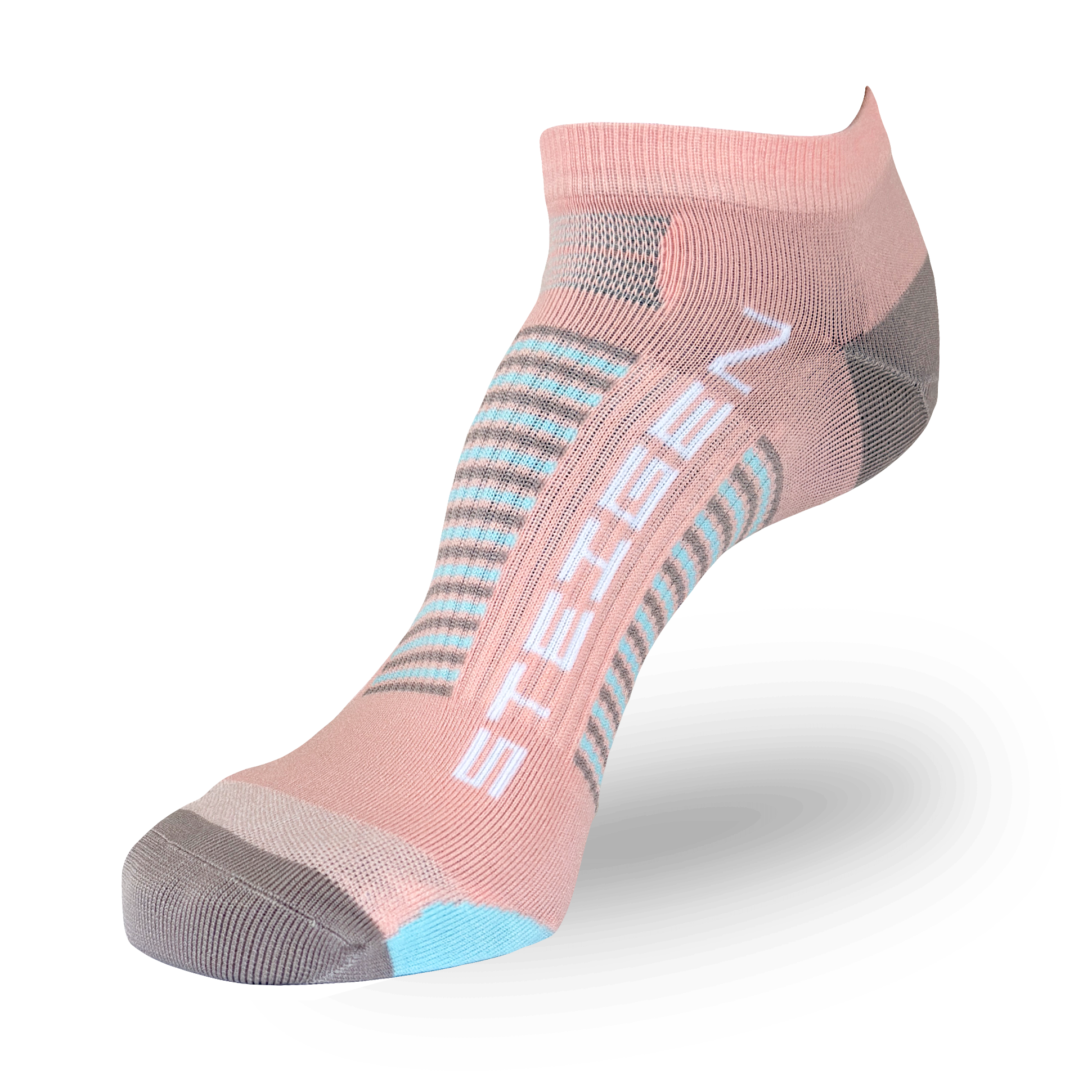 Peach Running Socks Zero Length