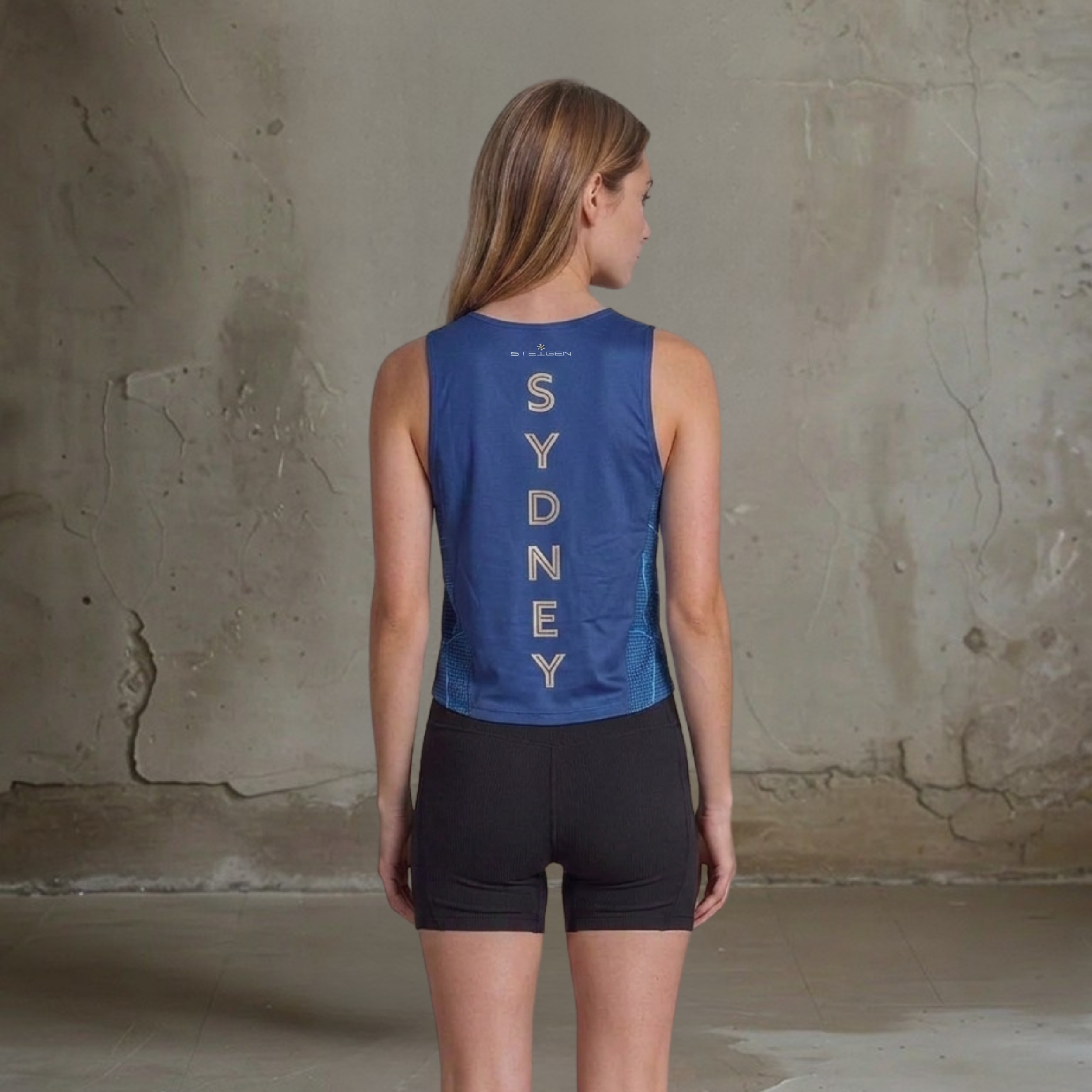 Sydney cropped racing singlet - Image 2
