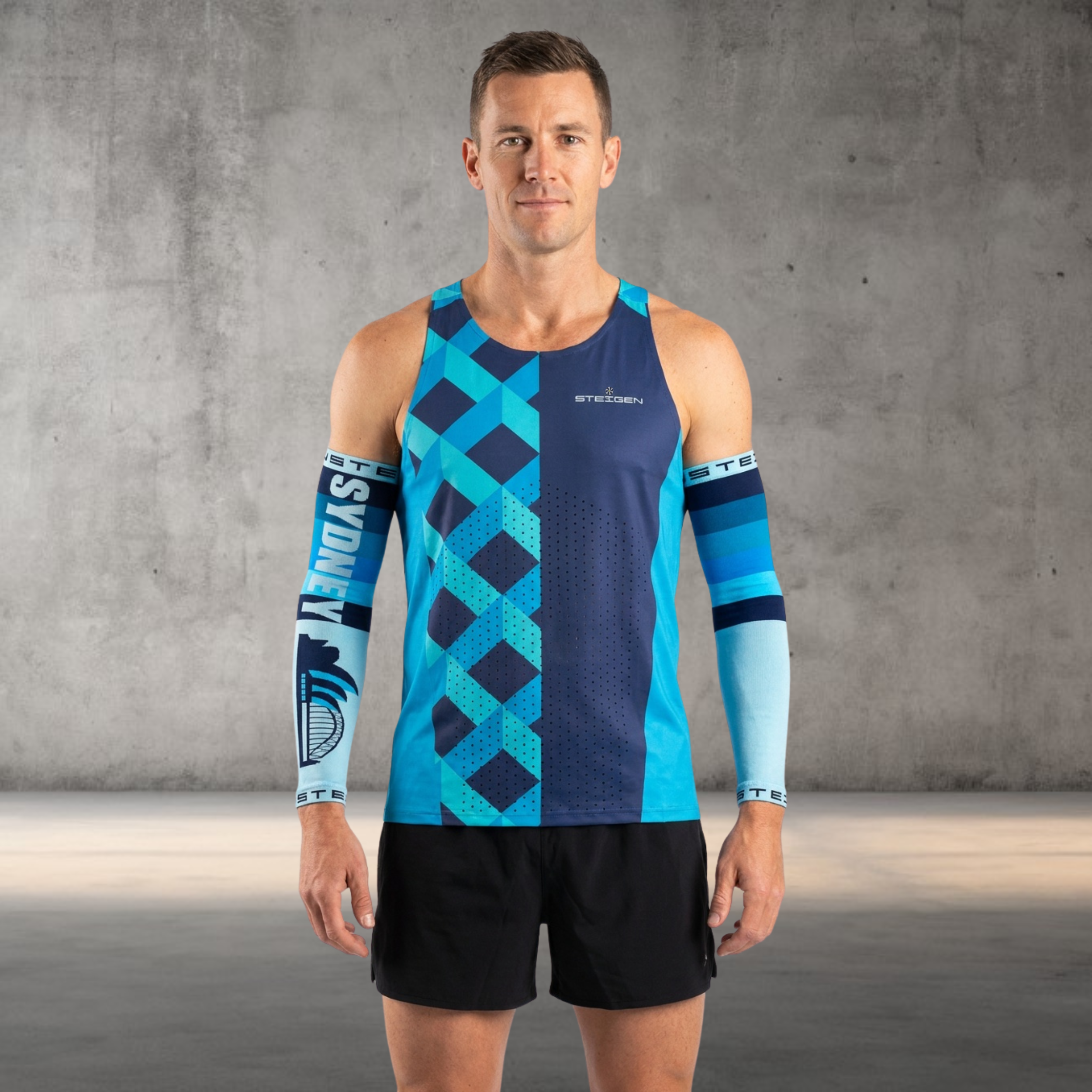 Steigen Sydney Navy Arm Socks - Image 2