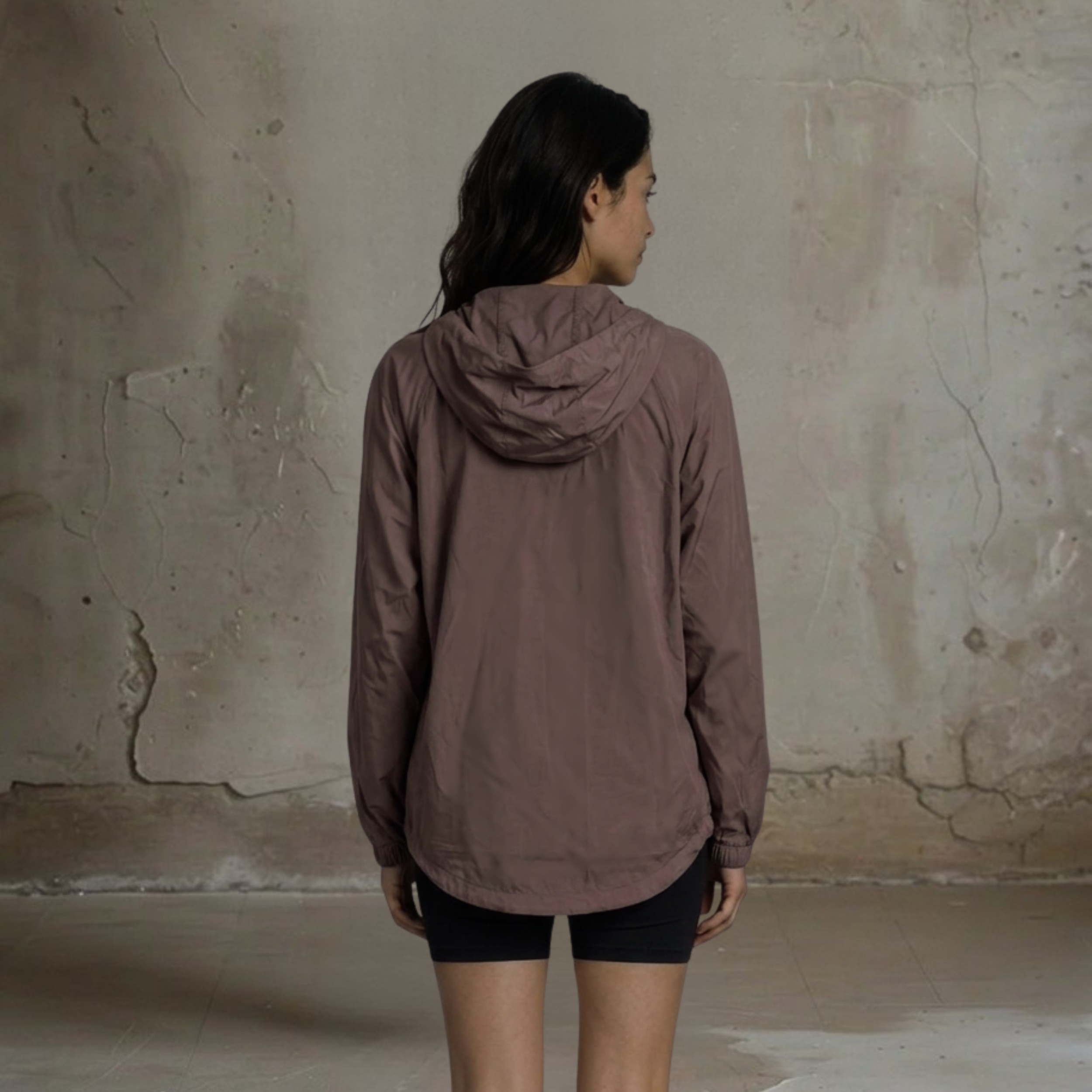 Steigen Brown Shell Windbreaker Jacket - Image 2